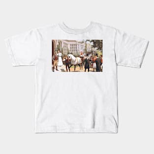 Horse Racing, Sport of Kings Kids T-Shirt